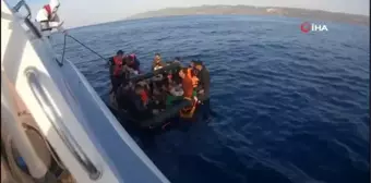 Çanakkale Sahil Güvenlik Ekipleri 69 Kaçak Göçmen Yakaladı