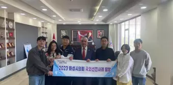 Güney Kore Hwaseong Şehri Belediye Meclisi Eskil Belediye Başkanı'nı ziyaret etti