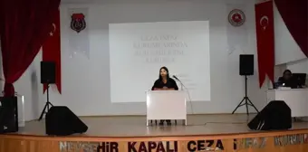 Hükümlü ve tutuklulara ruh sağlığı anlatıldı