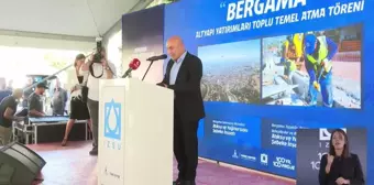 İzmir Büyükşehir Belediyesi'nden Bergama'ya 103 Milyon Liralık Yatırım... Soyer: Sağlıklı ve Kesintisiz İçme Suyuna Ulaşmak Vatandaşlarımızın En...