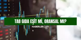 TAB gıda eşit mi, oransal mı? TAB gıda kaç lot dağıtacak, nasıl dağıtılacak?