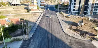 Melikgazi Belediyesi Şükran Caddesi'nde Asfaltlama Çalışmalarına Başladı