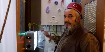 Erzurumlu Elektrik Teknisyeni Tasarruflu ve Elektrikli Kombi İcat Etti