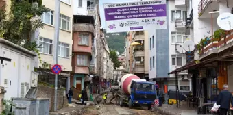 Altınordu Belediyesi Şehir Merkezinde Altyapı ve Üstyapı Çalışmalarına Devam Ediyor