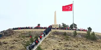 Kop Dağı Müdafaası Tarihi Milli Parkı'nda '100. Yıl Yürüyüşü' yapıldı