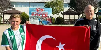 Alaçamspor sporcusu Uluslararası Bocce Turnuvası'nda şampiyon oldu