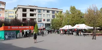 Samsun'da Filistin yararına kermes düzenlendi