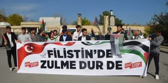 Van, Hakkari, Muş ve Bitlis'te İsrail'in Gazze'ye yönelik saldırıları protesto edildi