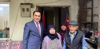 Şehit ailesinin acılarına ortak oldu