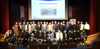 Düzce Üniversitesi Deprem Çalıştayı Gerçekleştirildi