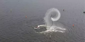 Hasankeyf'te Türkiye Su Jeti ve Flyboard Şampiyonası ve Türkiye Motosurf Şampiyonası Son Buldu