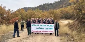 Tunceli'de Köylüler, Katı Atık Tesisi Projesine Karşı Yürüyüş Yaptı