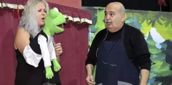 Çine Belediyesi Çocukları Kukla Show İle Eğlendirdi