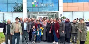 Denizli Honaz'da Kaklık Mahallesi sakinleri doğalgaz taleplerini Enerya'ya iletti