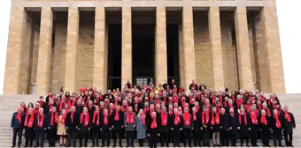 ASO 60. Yıl Dönümünde Anıtkabir'i Ziyaret Etti