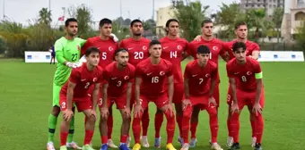 19 Yaş Altı Milli Futbol Takımı Belarus'u 3-1 Yendi