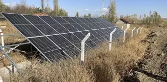 Yozgat'ta köylerde güneş enerjisi ile tasarruf sağlandı