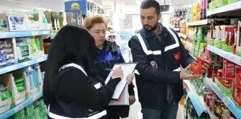 Hendek'teki Zincir Marketlerde Denetim Yapıldı