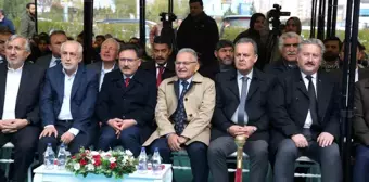 Vali Çiçek ve Başkan Büyükkılıç, ERVA Marifet Spor Kulübü açılış törenine katıldı