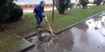 Gölcük Halıdere Sahilindeki Su Tahliyesi Tamamlandı