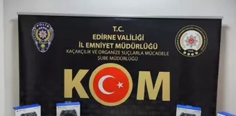 Edirne'de Polis Ekipleri Tarafından Çok Sayıda Gümrük Kaçağı Ürün Ele Geçirildi