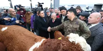 Büyükkılıç, İç Anadolu'nun en büyük Canlı Hayvan Borsası ve Pazar Yeri'ni ziyaret etti