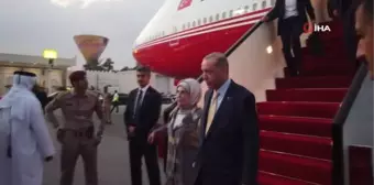 Cumhurbaşkanı Erdoğan Katar'da