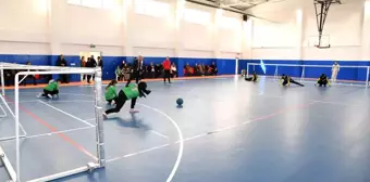 Isparta'da Dünya Engelliler Günü'nde goalball farkındalık maçı düzenlendi