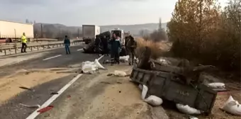 Uşak-Afyonkarahisar Kara Yolunda Trafik Kazası: 1 Kişi Hayatını Kaybetti