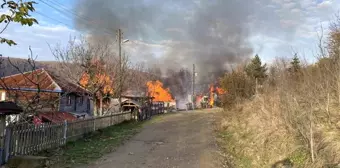 Sinop'ta Yangında Ev, Ahır ve Ambar Küle Döndü