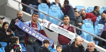 Denizli'den Trabzon'a 1250 kilometre yol kat eden kardeşlerin Trabzonspor sevgisi