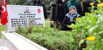 Konya'da şehit polis Ali Teke anısına lokma dağıtıldı