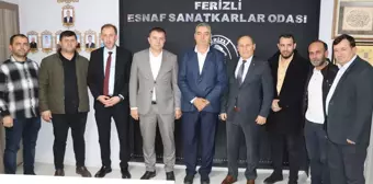 Sakarya Ticaret Borsası Başkanı Ferizli Esnaf ve Sanatkarları Odası Başkanını Ziyaret Etti