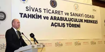 ASO Başkanı Seyit Ardıç, Sivas TSO Tahkim ve Arabuluculuk Merkezi'nin açılışını yaptı