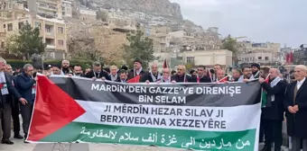 Diyarbakır, Mardin, Batman ve Elazığ'da İsrail'in Gazze'deki saldırıları protesto edildi