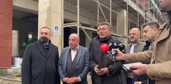 CHP Milletvekili Orhan Sarıbal, Elazığ'da İBB tarafından yapılan okulu inceledi