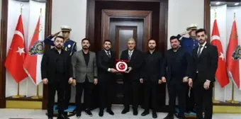 Genç Sağlık Sendikası Emniyet Genel Müdürü'nü ziyaret etti