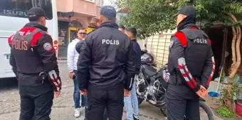 Fatih Balat'ta Polis Ekipleri Tarafından Asayiş Uygulaması Gerçekleştirildi