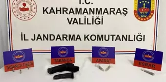 Kahramanmaraş'ta Kaçakçılık Operasyonunda Uyuşturucu ve Silah Ele Geçirildi