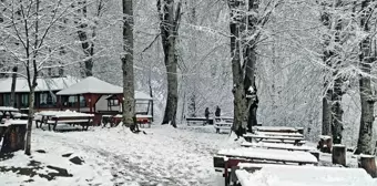 Samsun'un yüksek kesimlerine kar yağdı