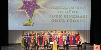 Yeşilçam'dan Bugüne Türk Sineması Ödül Töreni Düzenlendi