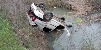 Bursa'da su kanalına düşen otomobilde 5 kişi yaralandı