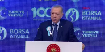 Cumhurbaşkanı Erdoğan: Sermaye piyasalarını manipüle etmeye çalışan tamahkarlara meydanı boş bırakamayız