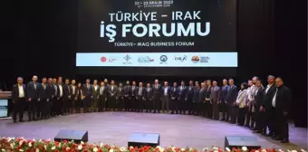 Türkiye-Irak İş Forumu Batman'da Gerçekleştirildi