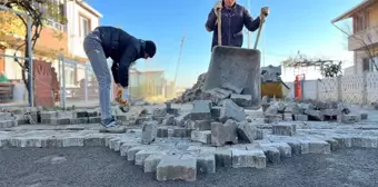 Hayrabolu'da yol yapım çalışmaları devam ediyor