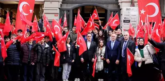 Mehmet Akif Ersoy'un Anısına İstiklal Caddesi'nde Yürüyüş