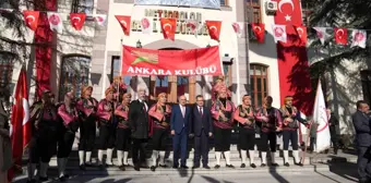 Keçiören Belediye Başkanı Turgut Altınok, Atatürk'ün Ankara'ya gelişinin 104. yıl dönümünde Meteoroloji Genel Müdürlüğü binasını ziyaret etti