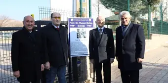 Yahşihan Belediyesi, Prof. Dr. Ruşen Keleş'in ismini sokağa verdi