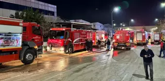 Bursa'da plastik kaplama fabrikasında çıkan yangın söndürüldü