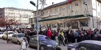 Erzurum Ülkü Ocakları Terör Saldırılarını Protesto Etti